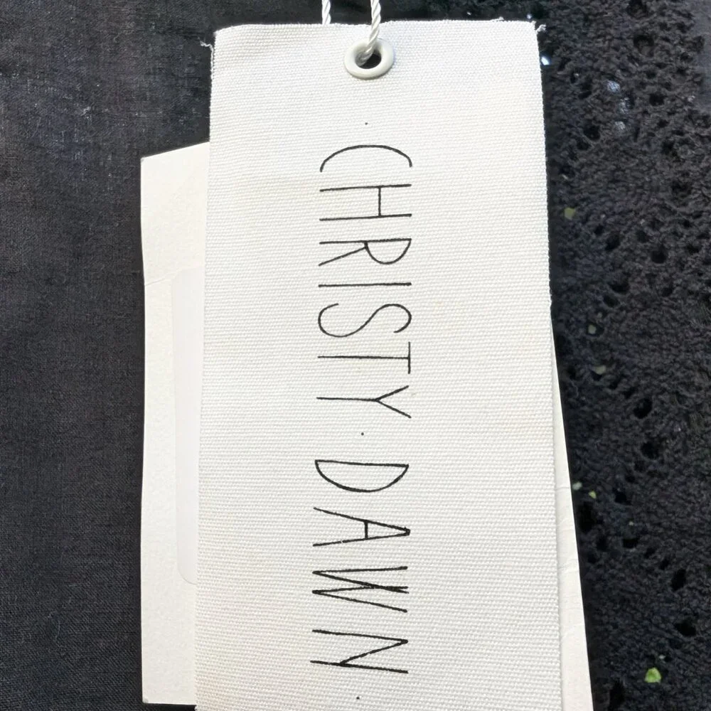 Christy Dawn Simone dress Noir xs/small - Picture 4 of 14